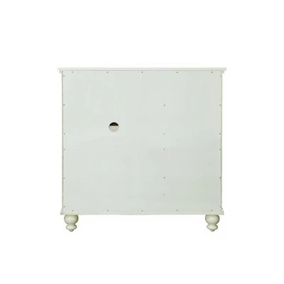 Tahoe Highboy TV Stand for TVs up to 42" White - Breighton Home 7 Tahoe Highboy TV Stand for TVs up to 42" White - Breighton Home - Image 5