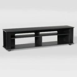 Bakersfield TV Stand for TVs up to 80" Black - CorLiving