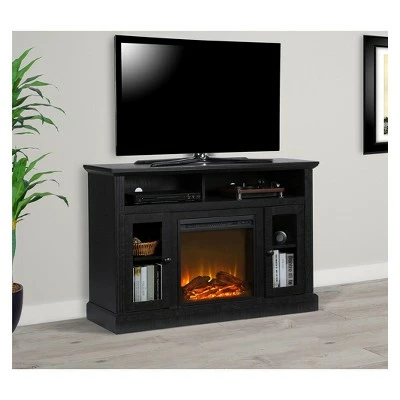 Pinnacle Point Fireplace TV Console - Room & Joy Espresso 11 Pinnacle Point Fireplace TV Console - Room & Joy Espresso - Image 9