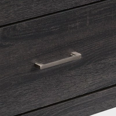 Hollywood Cabinet with Doors TV Stand for TVs up to 80" Dark Gray - CorLiving 7 Hollywood Cabinet with Doors TV Stand for TVs up to 80" Dark Gray - CorLiving - Image 5