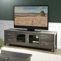 Hollywood Cabinet with Doors TV Stand for TVs up to 80" Dark Gray - CorLiving 20 Hollywood Cabinet with Doors TV Stand for TVs up to 80" Dark Gray - CorLiving -Cheap TV Stands Store unnamed file 7850
