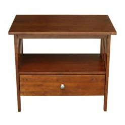 Thomas Mission TV Stand for TVs up to 40" - International Concepts Espresso