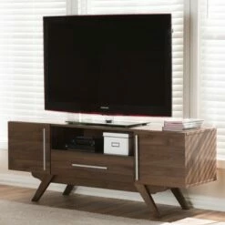 Ashfield Midcentury Modern Walnut Finished Wood TV Stand for TVs up to 55"Brown - Baxton Studio 18 Ashfield Midcentury Modern Walnut Finished Wood TV Stand for TVs up to 55"Brown - Baxton Studio -Cheap TV Stands Store unnamed file 7907