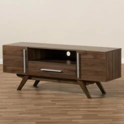 Ashfield Midcentury Modern Walnut Finished Wood TV Stand for TVs up to 55"Brown - Baxton Studio 19 Ashfield Midcentury Modern Walnut Finished Wood TV Stand for TVs up to 55"Brown - Baxton Studio -Cheap TV Stands Store unnamed file 7908