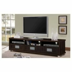 Gerhardine Wood 3 Drawer TV Stand for TVs up to 62" Dark Brown - Baxton Studio 10 Gerhardine Wood 3 Drawer TV Stand for TVs up to 62" Dark Brown - Baxton Studio -Cheap TV Stands Store unnamed file 7917