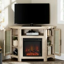 Glass Door Electric Fireplace Corner TV Stand for TVs up to 50" - Saracina Home Black 22 Glass Door Electric Fireplace Corner TV Stand for TVs up to 50" - Saracina Home Black -Cheap TV Stands Store unnamed file 796