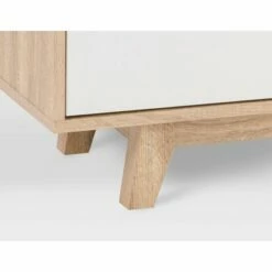 Fort Worth TV Stand for TVs up to 68" White/Brown Wood Grain - CorLiving -Cheap TV Stands Store unnamed file 7960