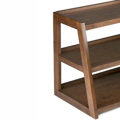 Hawkins Solid Wood TV Stand for TVs up to 52" - WyndenHall Distressed Gray 8 Hawkins Solid Wood TV Stand for TVs up to 52" - WyndenHall Distressed Gray - Image 6