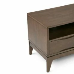 Pearson Solid Hardwood TV Stand for TVs up to 65" - WyndenHall Teak Brown -Cheap TV Stands Store unnamed file 7986
