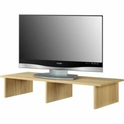 Large TV Stand for TVs up to 46" Light Oak - Breighton Home