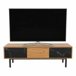 Marble Effect Doors TV Stand for TVs up to 65" Walnut - AVF -Cheap TV Stands Store unnamed file 8160