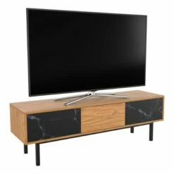 Marble Effect Doors TV Stand for TVs up to 65" Walnut - AVF -Cheap TV Stands Store unnamed file 8163