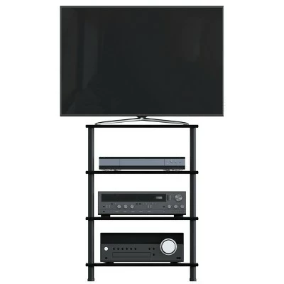 4 Shelf TV Stand for TVs up to 20" Black - AVF 5 4 Shelf TV Stand for TVs up to 20" Black - AVF - Image 3