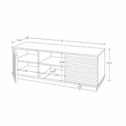 Cliffmay Slat TV Stand for TVs up to 60" Light Oak Brown - Project 62™ -Cheap TV Stands Store unnamed file 8198