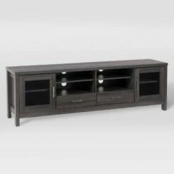 Hollywood TV Stand for TVs up to 80" Dark Gray - CorLiving
