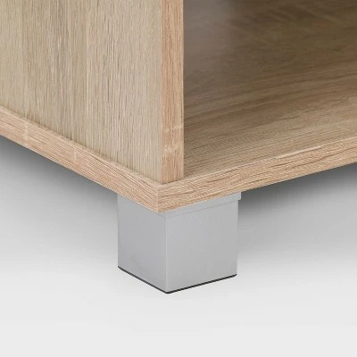 Hollywood TV Stand for TVs up to 85" Brown Wood Grain - CorLiving 11 Hollywood TV Stand for TVs up to 85" Brown Wood Grain - CorLiving - Image 9