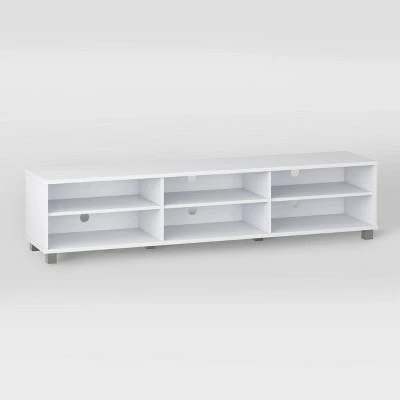 Hollywood TV Stand for TVs up to 85" White - CorLiving 5 Hollywood TV Stand for TVs up to 85" White - CorLiving - Image 3