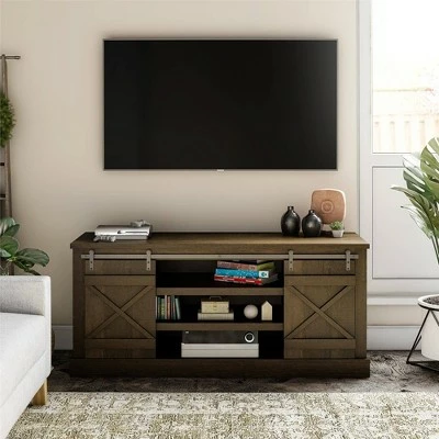 Room & Joy Marlette TV Stand for TVs up to 70" Brown Oak - Room & Joy 3 Room & Joy Marlette TV Stand for TVs up to 70" Brown Oak - Room & Joy