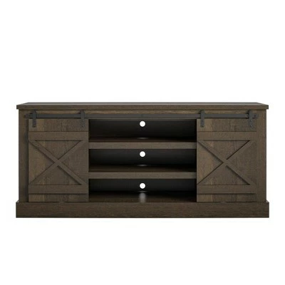 Room & Joy Marlette TV Stand for TVs up to 70" Brown Oak - Room & Joy 7 Room & Joy Marlette TV Stand for TVs up to 70" Brown Oak - Room & Joy - Image 5