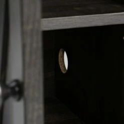 HOMCOM Electric Fireplace TV Stand with Cabinets, Doors, Shelves, for TV's up to 47" -Cheap TV Stands Store unnamed file 829