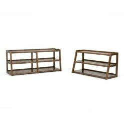 Hawkins Solid Wood Wide TV Stand for TVs up to 65" Medium Saddle Brown - WyndenHall -Cheap TV Stands Store unnamed file 8366