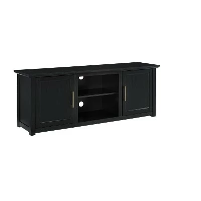 Camden Low Profile TV Stand for TVs up to 50" - Crosley Black 16 Camden Low Profile TV Stand for TVs up to 50" - Crosley Black - Image 14