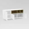 Carson TV Stand for TVs up to 60" White/Walnut - Chique 2 Carson TV Stand for TVs up to 60" White/Walnut - Chique -Cheap TV Stands Store unnamed file 8491