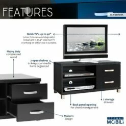 35.6" TV Stand for TVs up to 40" Black - Techni Mobili -Cheap TV Stands Store unnamed file 8547