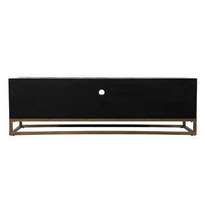 Dogafte Reclaimed Wood TV Stand for TVs up to 63" Black - Aiden Lane 8 Dogafte Reclaimed Wood TV Stand for TVs up to 63" Black - Aiden Lane - Image 6