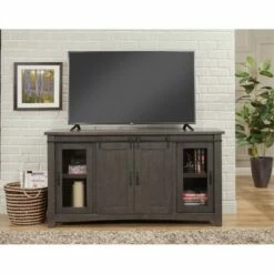 Sierra 65" Solid Wood TV Stand Gray Finish - Martin Svensson Home -Cheap TV Stands Store unnamed file 8586