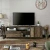 Niles TV Stand for TVs up to 80" Reclaimed Oak - HOMES: Inside + Out -Cheap TV Stands Store unnamed file 8588