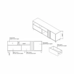 Niles TV Stand for TVs up to 80" Reclaimed Oak - HOMES: Inside + Out -Cheap TV Stands Store unnamed file 8593