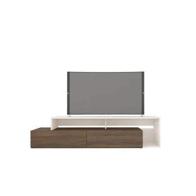 Tonik TV Stand for TVs up to 72" - Nexera Natural/white 8 Tonik TV Stand for TVs up to 72" - Nexera Natural/white - Image 6