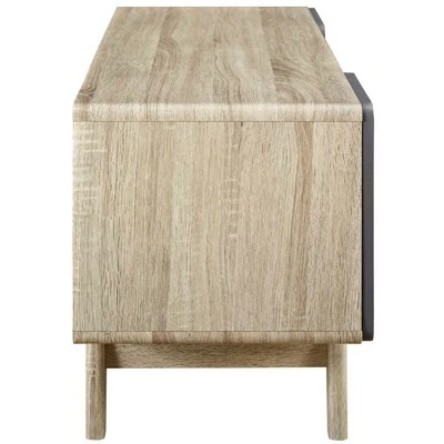 Tread TV Stand for TVs up to 47" - Modway Walnut White 4 Tread TV Stand for TVs up to 47" - Modway Walnut White - Image 2