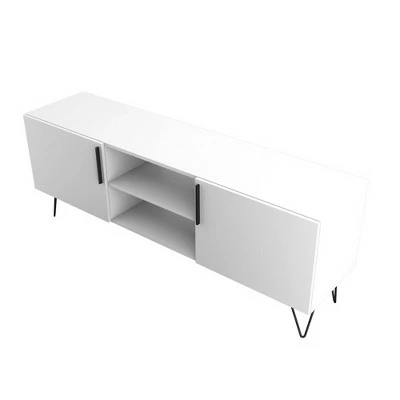 Nolita TV Stand for TVs up to 60" White - Manhattan Comfort 7 Nolita TV Stand for TVs up to 60" White - Manhattan Comfort - Image 5