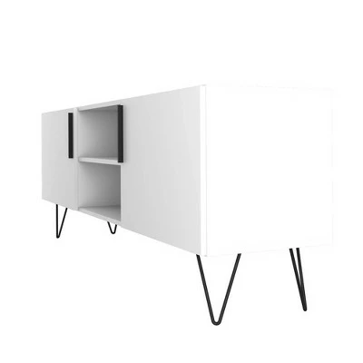 Nolita TV Stand for TVs up to 60" White - Manhattan Comfort 9 Nolita TV Stand for TVs up to 60" White - Manhattan Comfort - Image 7