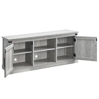 TV Stand for TVs up to 60" Off White - Home Essentials 4 TV Stand for TVs up to 60" Off White - Home Essentials - Image 2