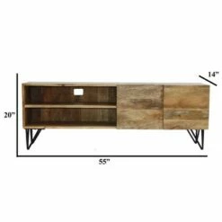 Metal Storage Cabinet TV Stand for TVs up to 55" Brown - The Urban Port 8 Metal Storage Cabinet TV Stand for TVs up to 55" Brown - The Urban Port -Cheap TV Stands Store unnamed file 8741