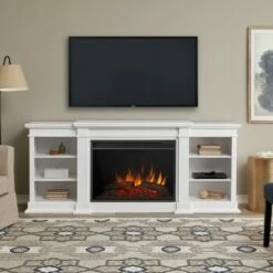 Real Flame Eliot Grand Electric Fireplace Entertainment Center White -Cheap TV Stands Store unnamed file 877