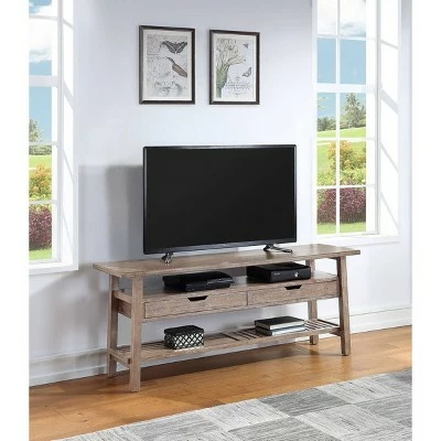 Sonoma TV Stand for TVs up to 58" Gray - Boraam 7 Sonoma TV Stand for TVs up to 58" Gray - Boraam - Image 5