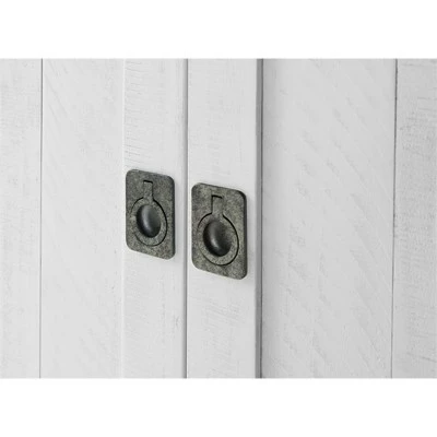 Foundry 65" TV Stand White Stain with Gray Top - Martin Svensson Home 3 Foundry 65" TV Stand White Stain with Gray Top - Martin Svensson Home