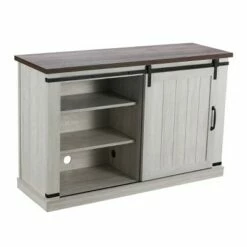 TV Stand for TVs up to 52" Saw Cut Off White - Home Essentials 18 TV Stand for TVs up to 52" Saw Cut Off White - Home Essentials -Cheap TV Stands Store unnamed file 8845