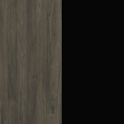 Hexagon TV Stand for TVs up to 72" Gray/Black - Nexera 6 Hexagon TV Stand for TVs up to 72" Gray/Black - Nexera - Image 4