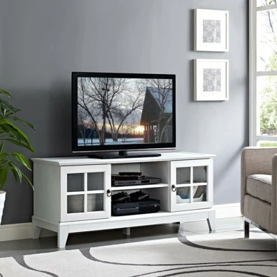 Isle TV Stand for TVs up to 47" White - Modway 5 Isle TV Stand for TVs up to 47" White - Modway - Image 3