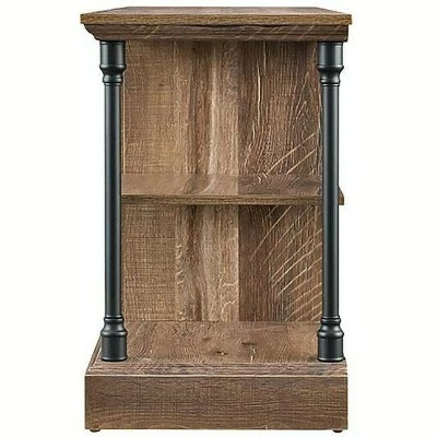 HearthPro Sheffield Media Console in Driftwood - SP6592-OM 4 HearthPro Sheffield Media Console in Driftwood - SP6592-OM - Image 2