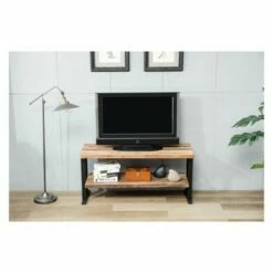 Crawford & Burke Duke 2 Shelf TV Stand for TVs up to 60" Brown - Crawford & Burke -Cheap TV Stands Store unnamed file 8937