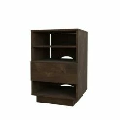 Set of 2 Stero TV Stand for TVs up to 66" Truffle - Nexera -Cheap TV Stands Store unnamed file 8990
