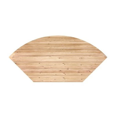 Altona Corner TV Stand for TVs up to 43" Natural/Black - Summerland Home 7 Altona Corner TV Stand for TVs up to 43" Natural/Black - Summerland Home - Image 5