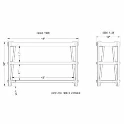 Alaterre Furniture Ryegate Metal And Wood TV Stand for TVs up to 55" Natural Brown -Cheap TV Stands Store unnamed file 9004