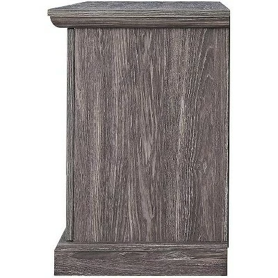 HearthPro Walden Media Console in Weathered Gray -SP6554-OM 4 HearthPro Walden Media Console in Weathered Gray -SP6554-OM - Image 2